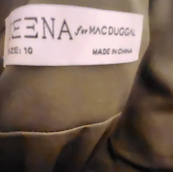 Ieena Duggal 11272 - Ruched Asymmetric Hem Sheath Dress - Picture 7 of 8